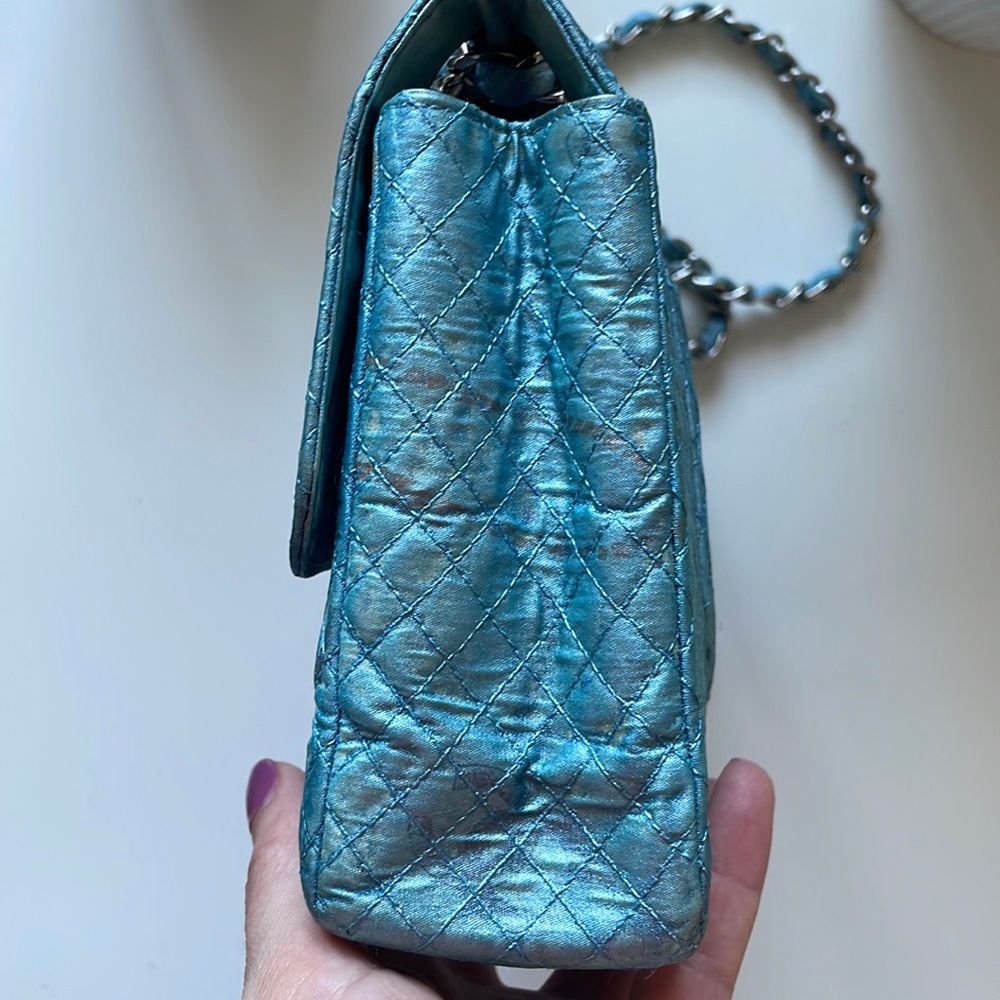 𝑹𝑨𝑹𝑬💎 𝑪𝑯𝑨𝑵𝑬𝑳 1997 LIMITED EDITION flap canvas shoulder bag. - Picture 10 of 15